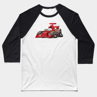 Cartoon sportcar Baseball T-Shirt